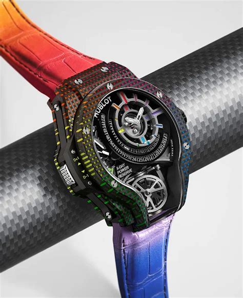 hublot mp 09 full diamond|Hublot rainbow lights.